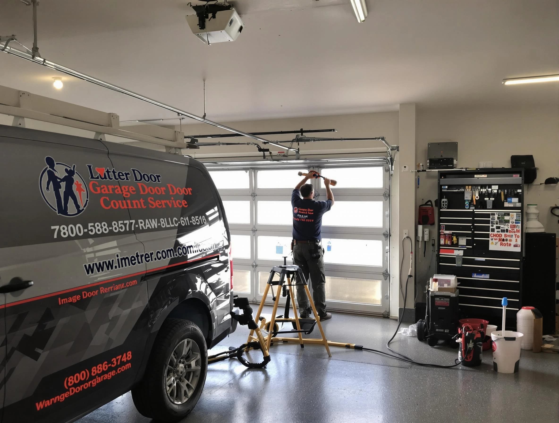 Fair Oaks Garage Door Repair rapid response team performing same-day repair in Fair Oaks