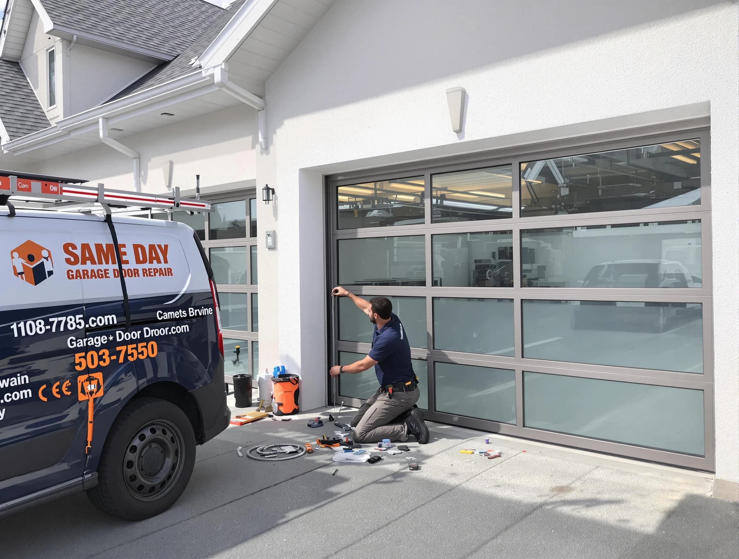 Same-day garage door repair service by Fair Oaks Garage Door Repair in Fair Oaks