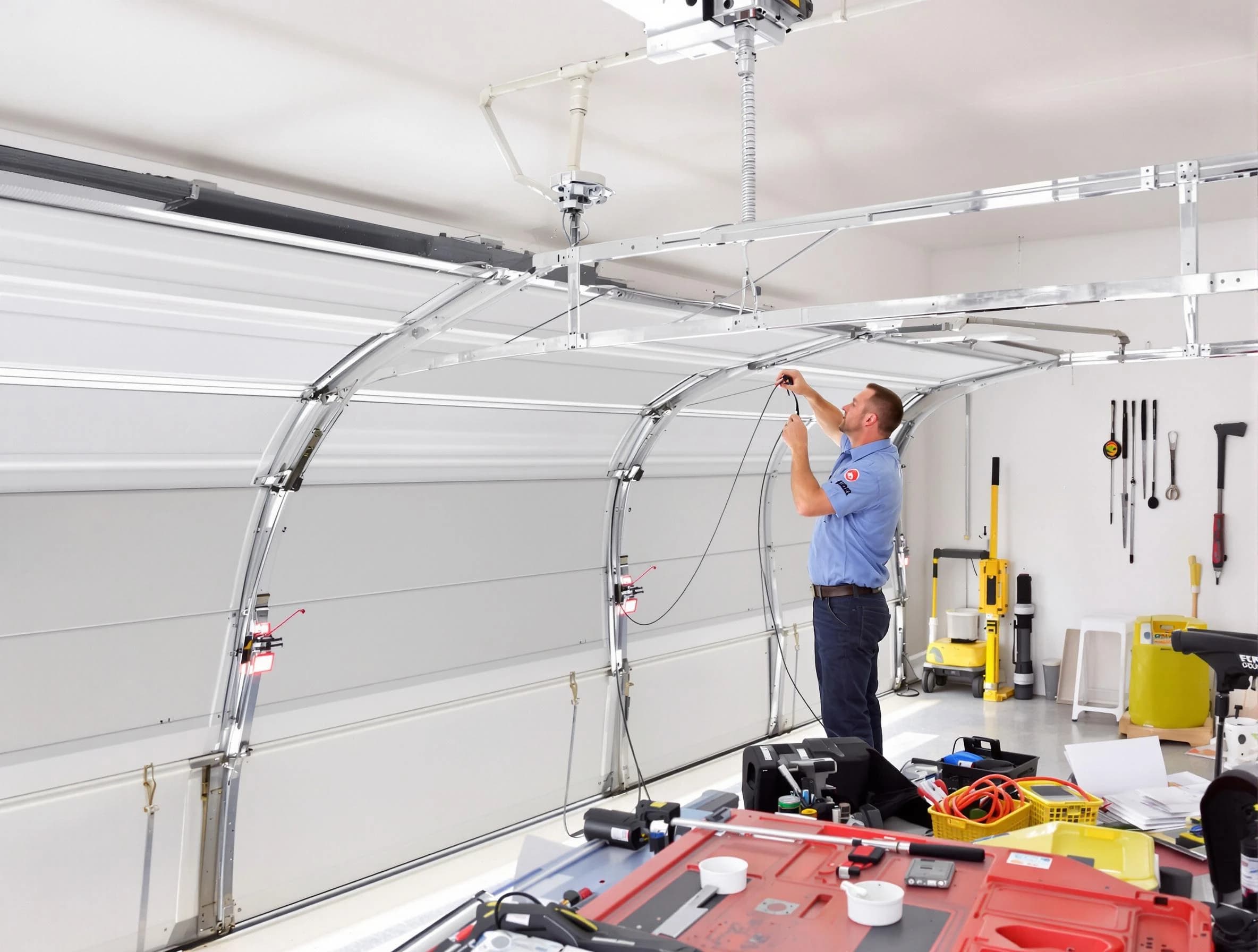 Garage door cable repair service by Fair Oaks Garage Door Repair in Fair Oaks