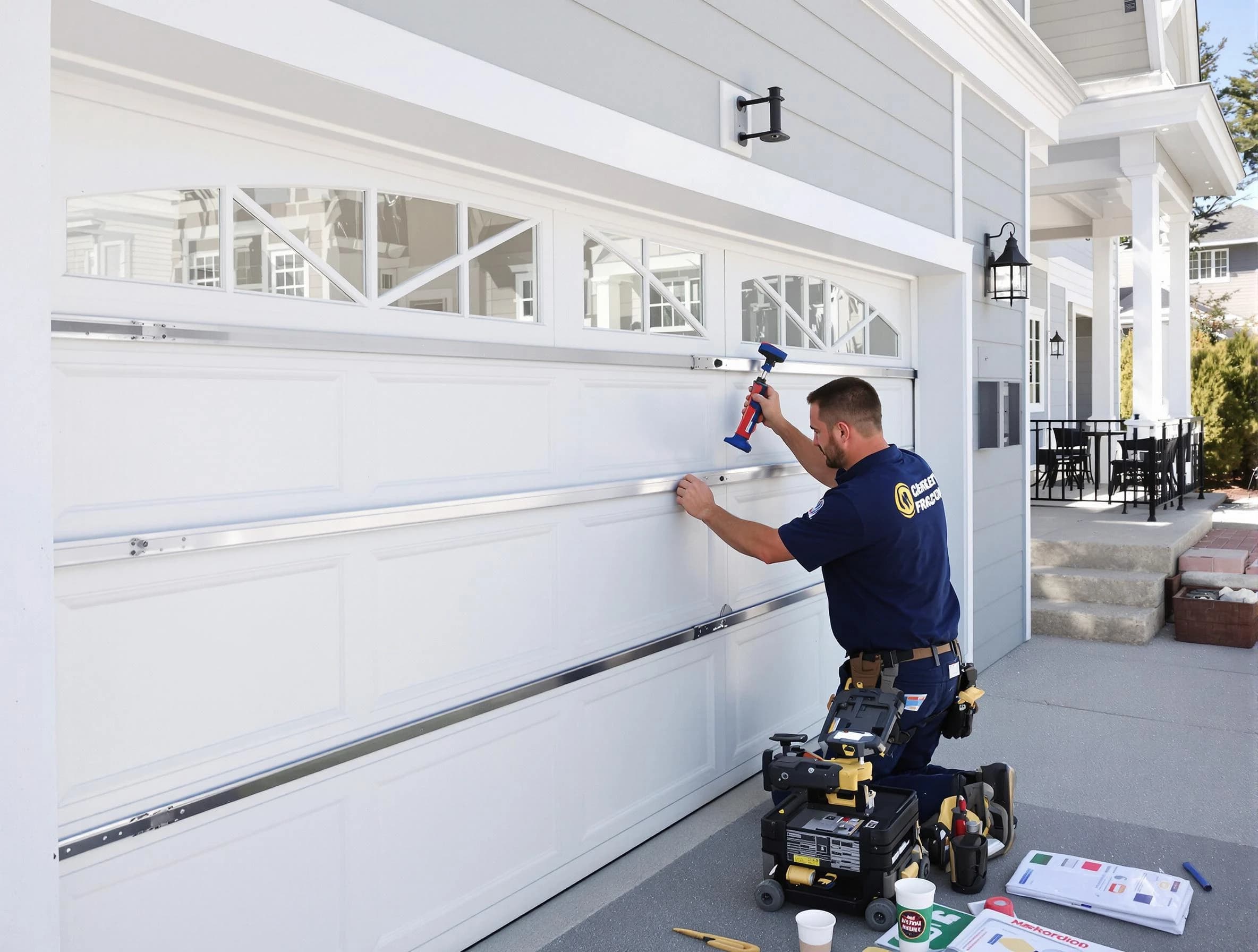 Professional garage door installation by Fair Oaks Garage Door Repair in Fair Oaks