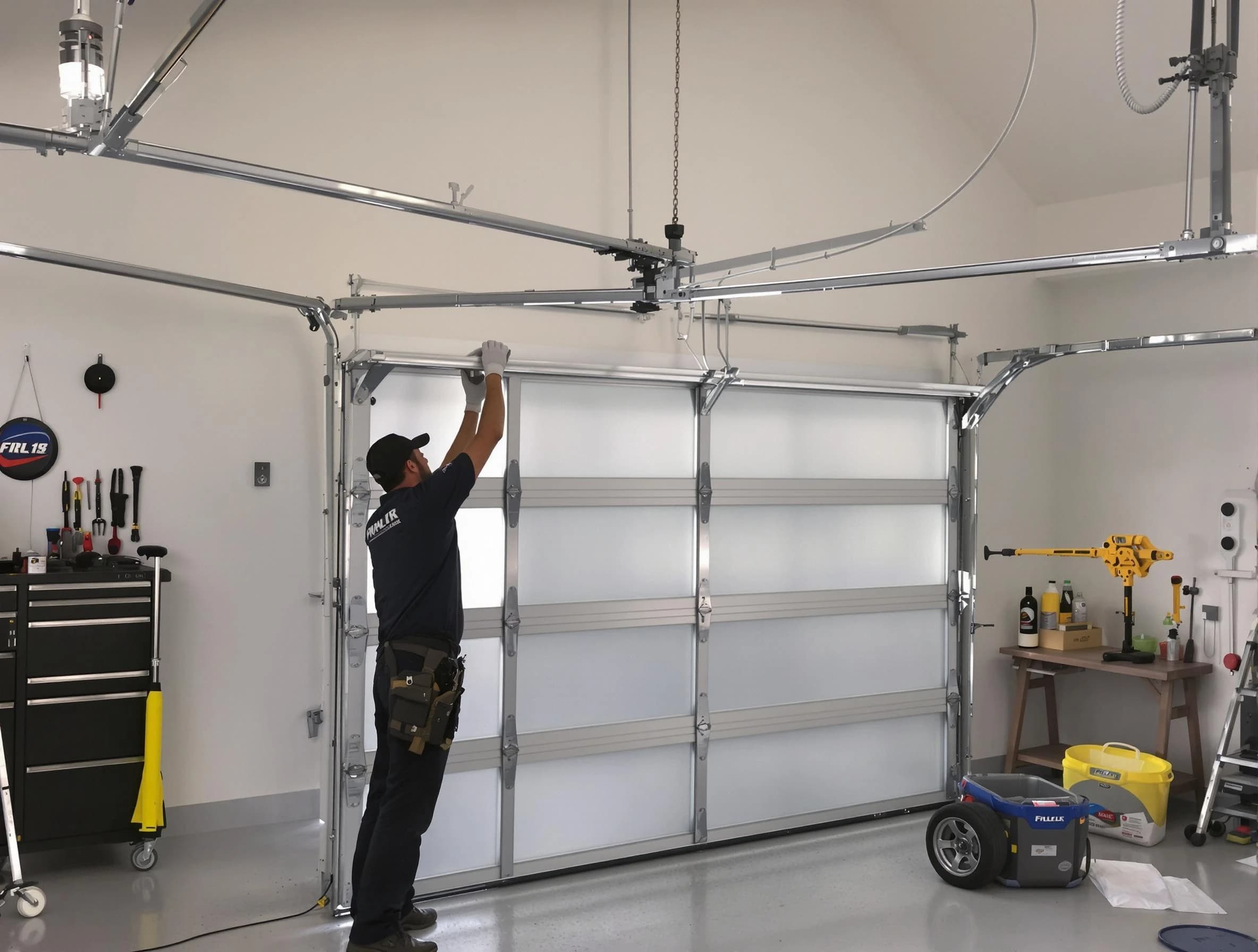 Fair Oaks Garage Door Repair certified team performing precision garage door installation in Fair Oaks