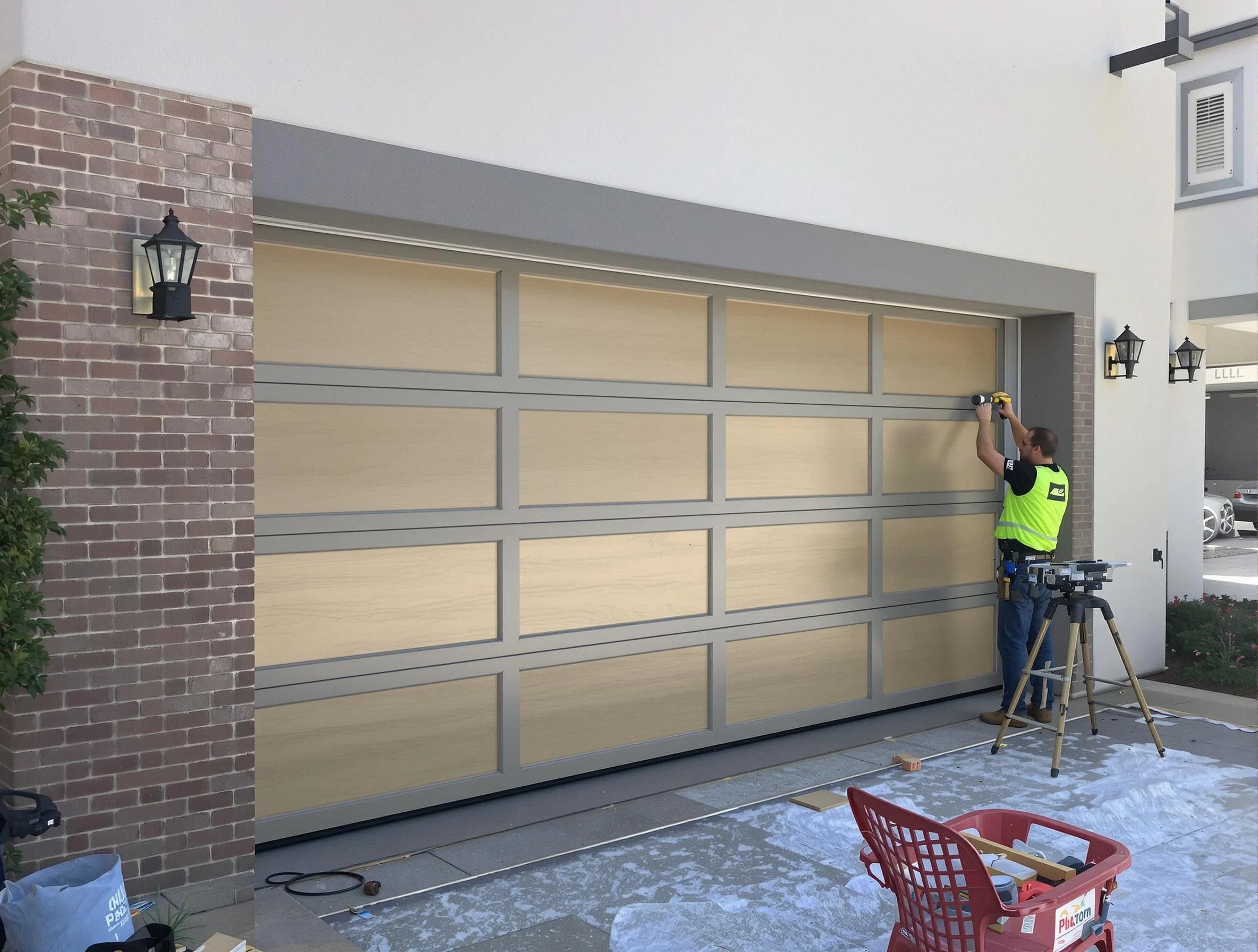 Garage door replacement service by Fair Oaks Garage Door Repair in Fair Oaks