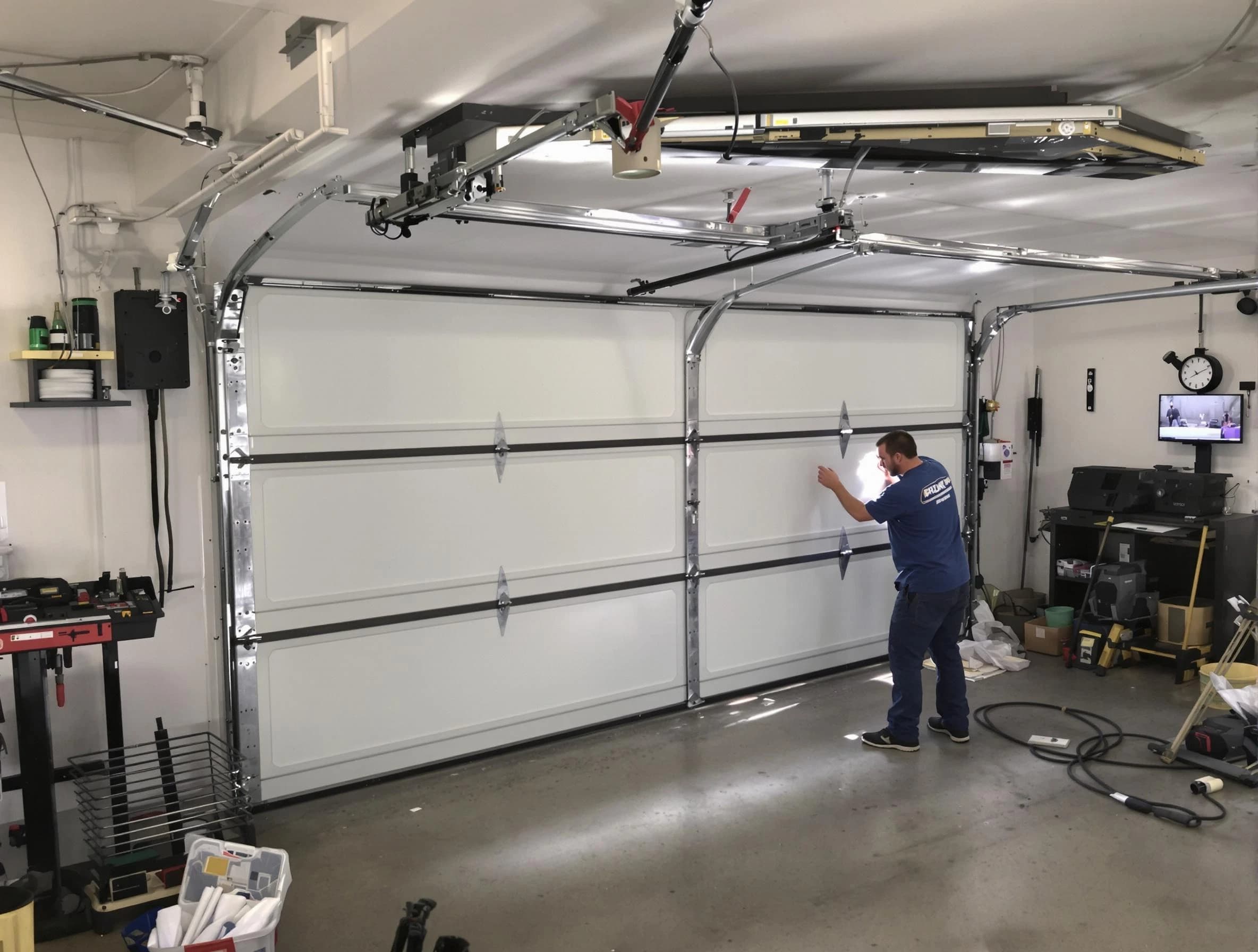 Professional garage door repair service by Fair Oaks Garage Door Repair in Fair Oaks