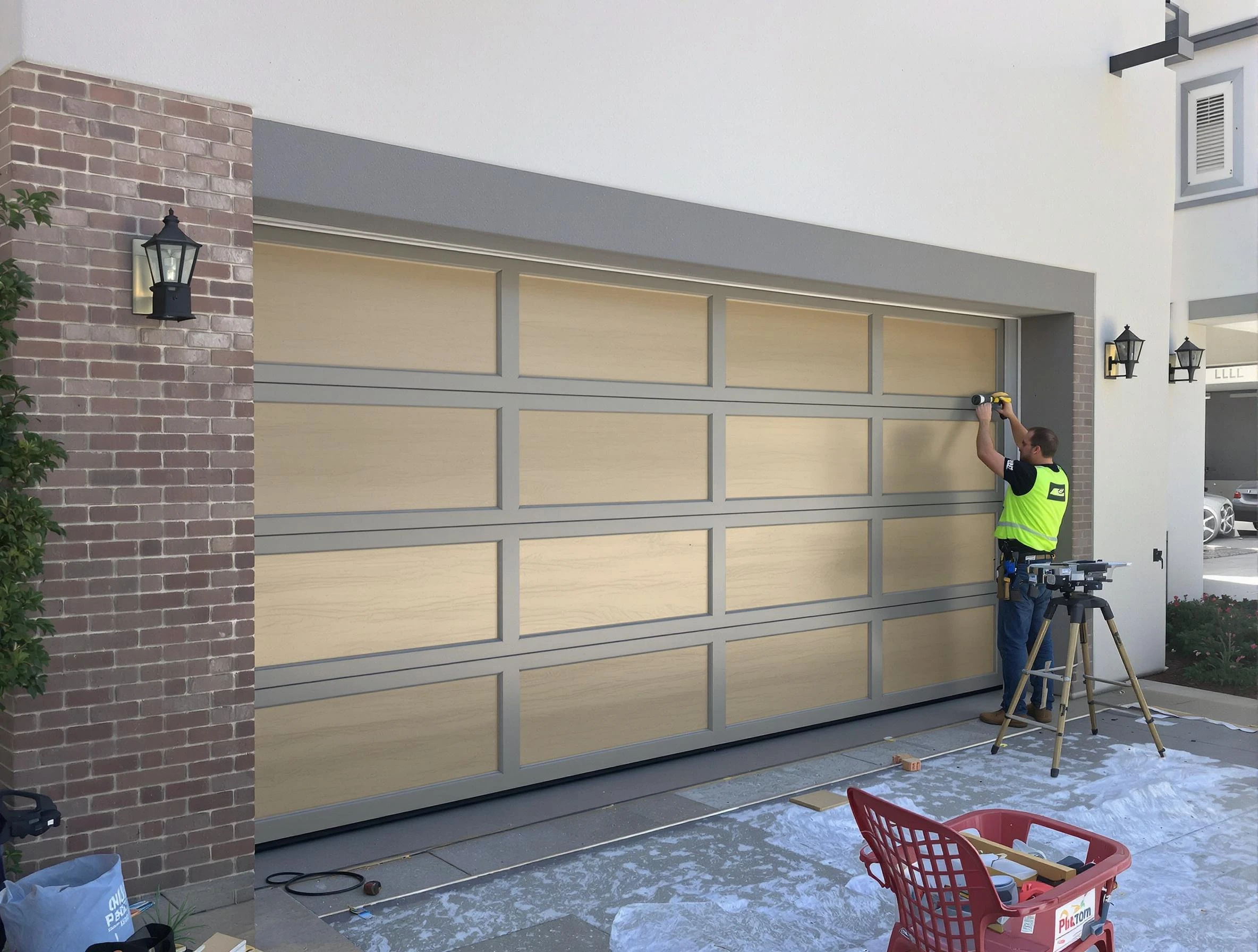 Garage door replacement service by Fair Oaks Garage Door Repair in Fair Oaks