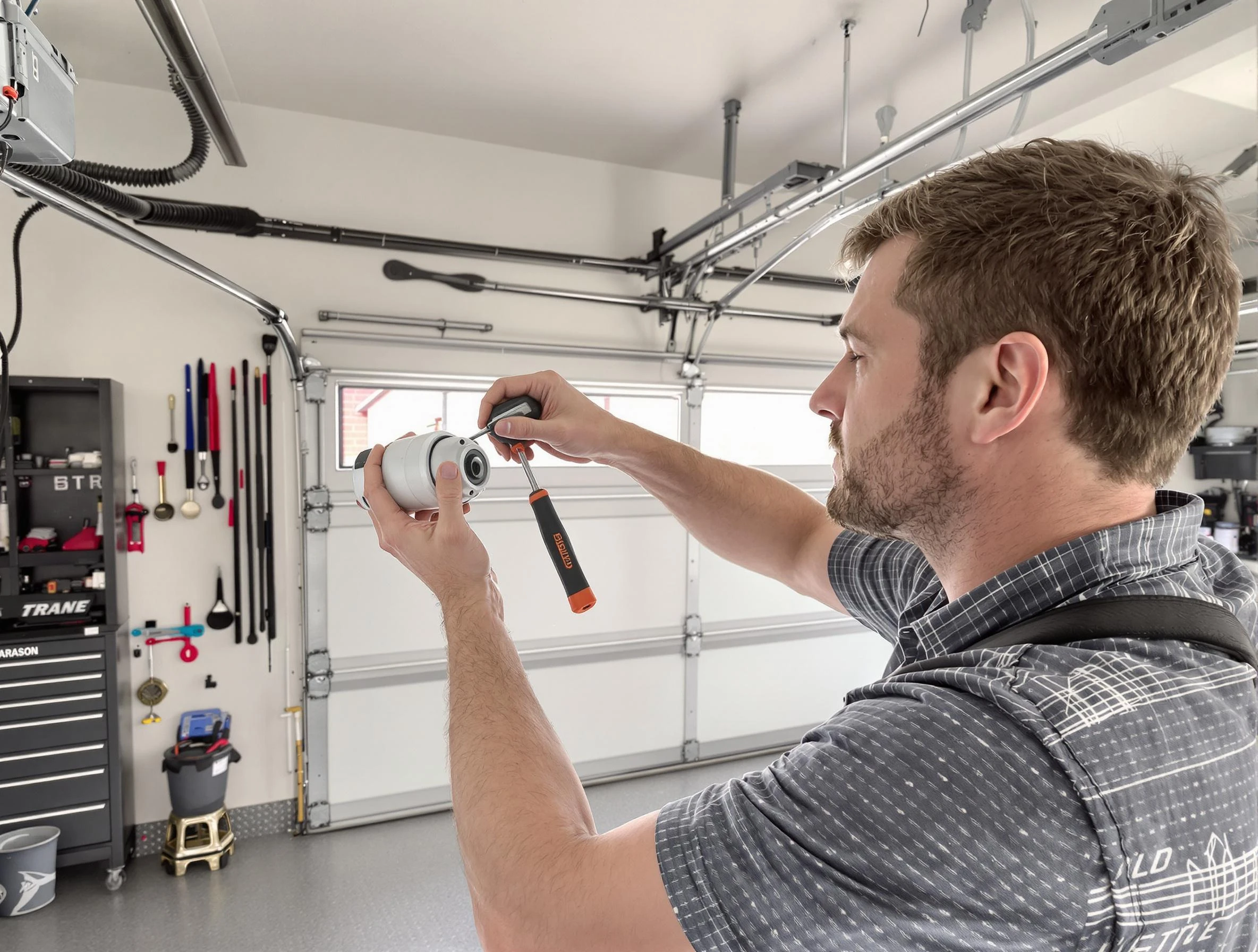 Garage door opener repair service by Fair Oaks Garage Door Repair in Fair Oaks