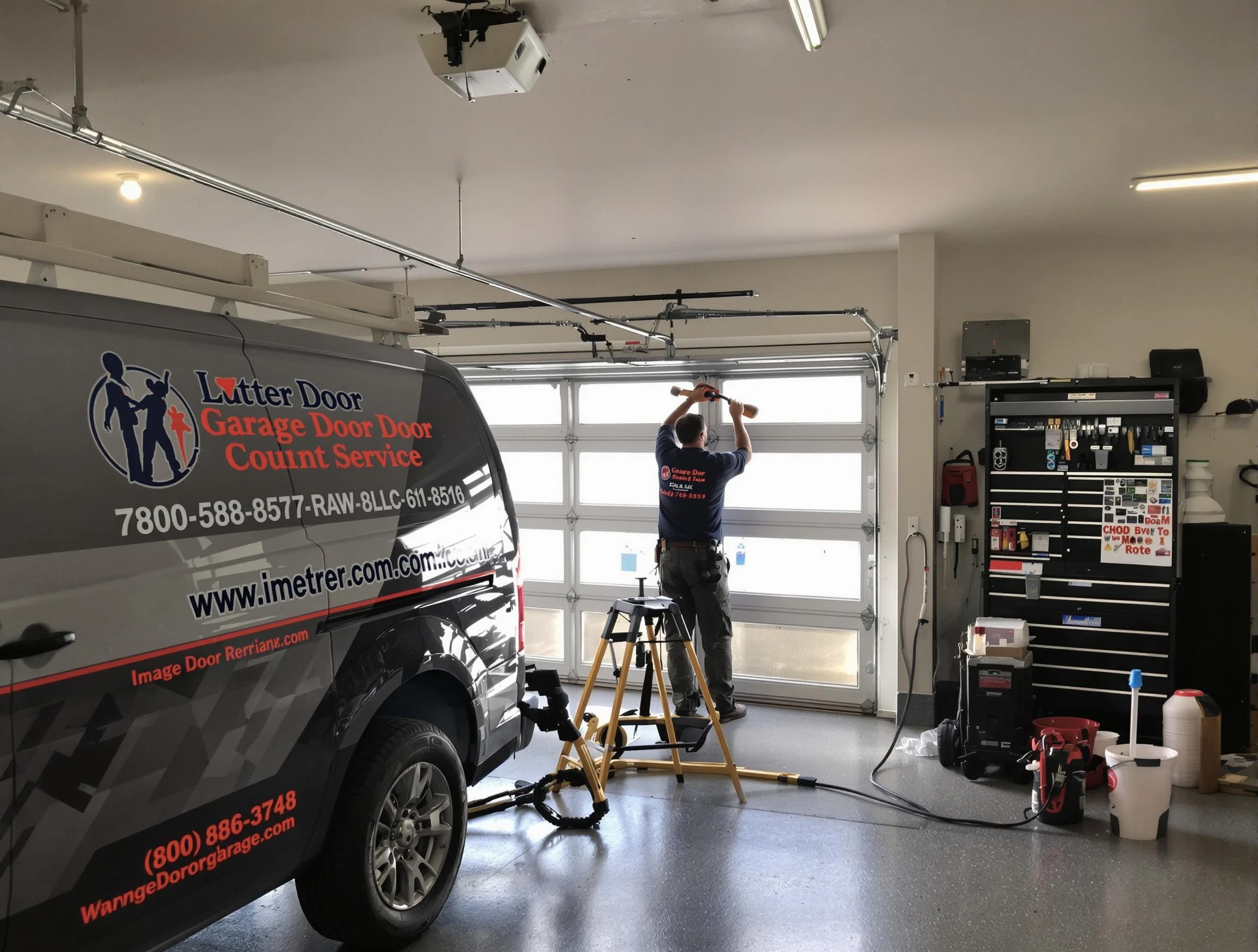 Fair Oaks Garage Door Repair rapid response team performing same-day repair in Fair Oaks
